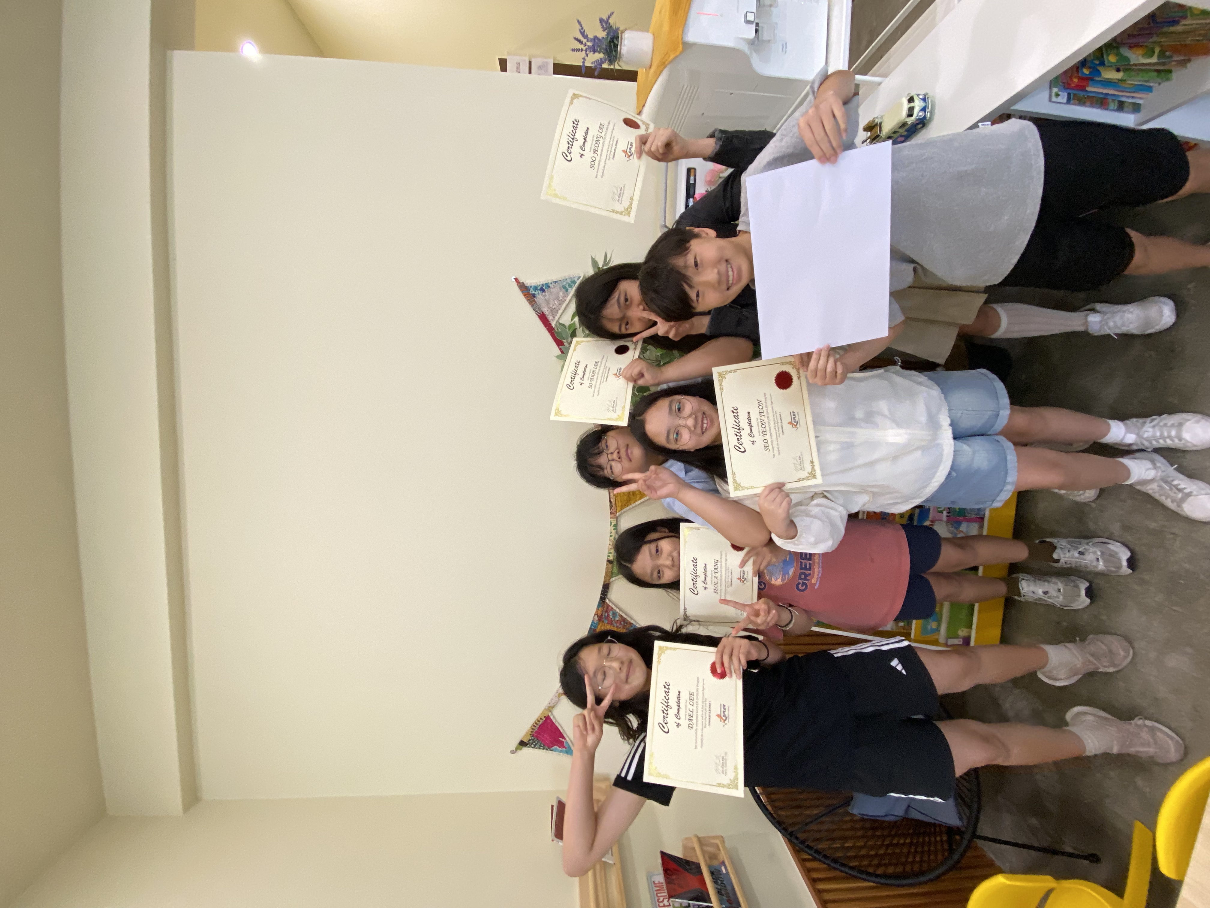 Kepler Academy students celebrating their results