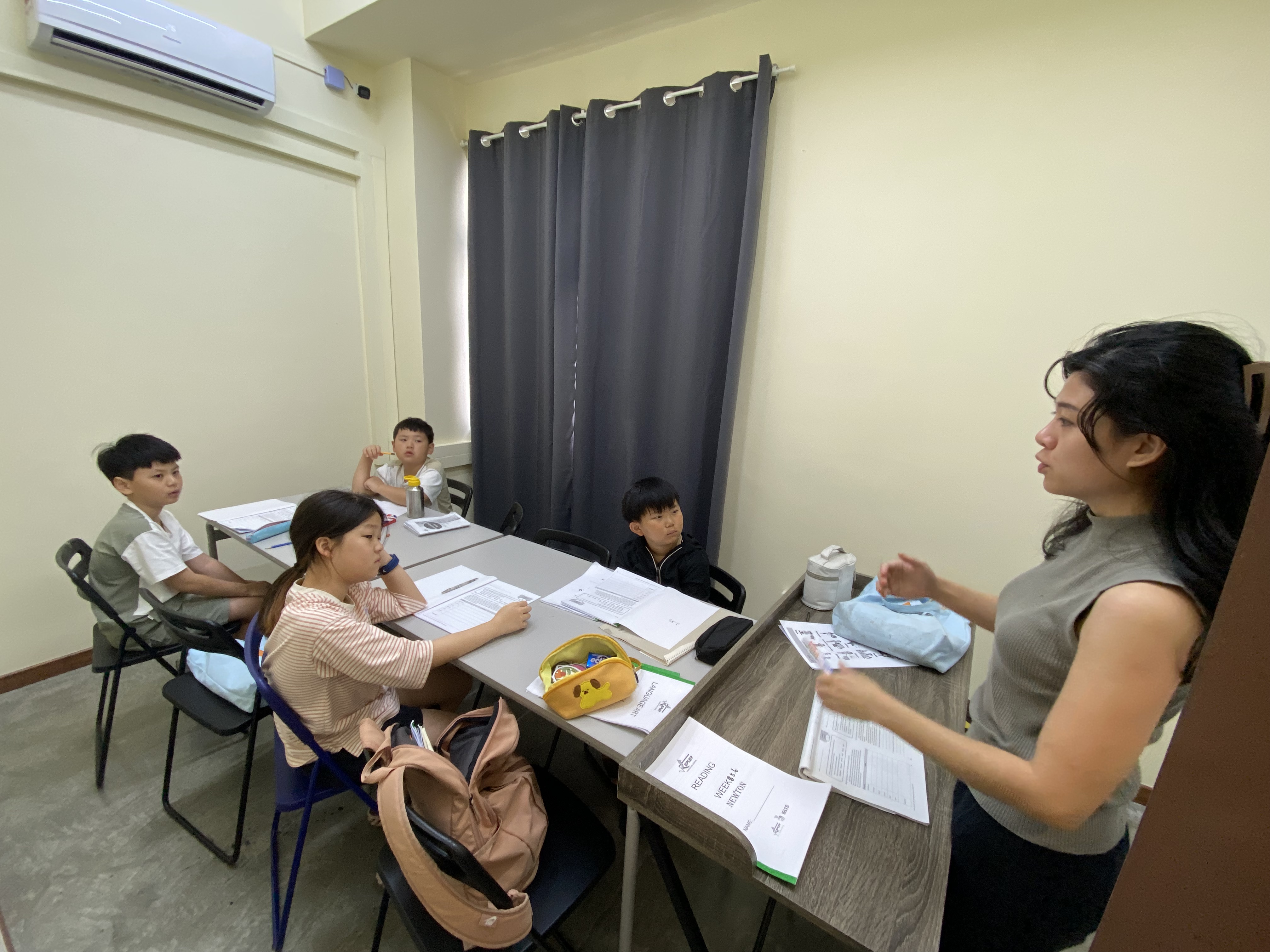 A Kepler Academy small-group class in session